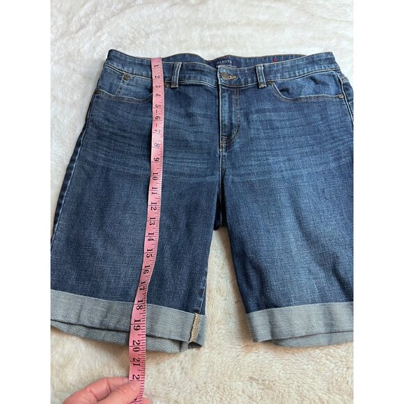 Talbots simply flattering collection denim shorts women size 13 - Picture 4 of 7